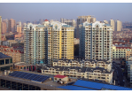 Partnerstadt Qingdao 2 - Blick auf Hochhäuser der Stadt