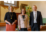 Bildmaterial - Bürgermeisterin Dr. Astrid Freudenstein, Oberbürgermeisterin Gertrud Maltz-Schwarzfischer und Bürgermeister Ludwig Artinger
