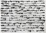 GÜNTHER UECKER: Optische Partitur I, Prägedruck/Litho. 80 x 110 cm © Schönsteiner-Mehr Marianne