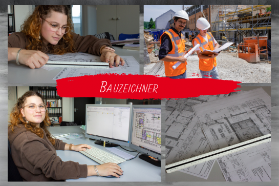 Ausbildung - Bauzeichner - Collage