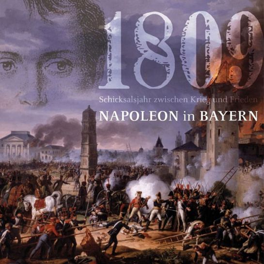 Kulturführer „Napoleon in Bayern - 1809 Schicksalsjahr zwischen Krieg und Frieden“ - Titelblatt