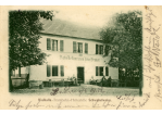Fotografie: Haltestelle der Walhalla-Trambahn 1902