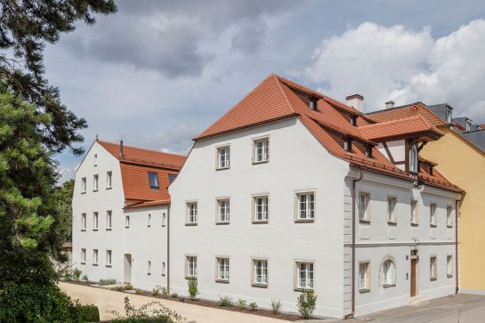 Architekturpreis 2019 - Wohnhäuser Bäckergasse - Foto Blick auf eines der Häuser