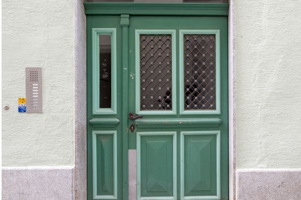 Fotografie - Eingang zum Haus