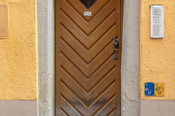 Fotografie - Eingang zum Haus