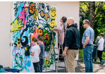 Graffiti Workshop beim 30-jährigen Jubiläum