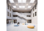 Visualisierung – Werner-von-Siemens-Gymnasium - Innenraumperspektive 