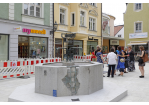 Fußgängerzone - Bauphase 2018 - Brunnenfest 2