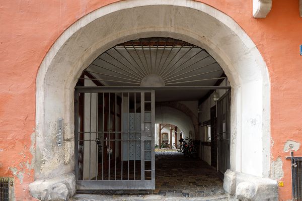 Fotografie - Eingang zum Haus