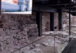 Die virtuelle Rekonstruktion der römischen Porta Praetoria neben dem Grab des hl. Erhard aus dem 7. Jahrhundert. © Foto: Uwe Moosburger