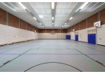 Fotografie – Turnhallen Albrecht-Altdorfer-Gymnasium – Innenansicht neue Turnhalle