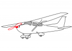Grafik: Flugzeug