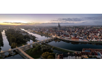Foto des Monats – Oktober 2021: Morgendliche Panorama-Aufnahme über die Regensburger Altstadt