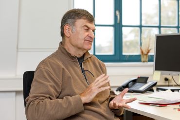 Fotografie: Christian Stache im Gespräch