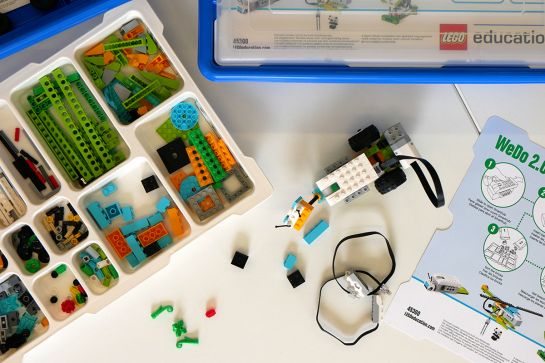 Foto eines WeDo 2.0 Lego-Sets