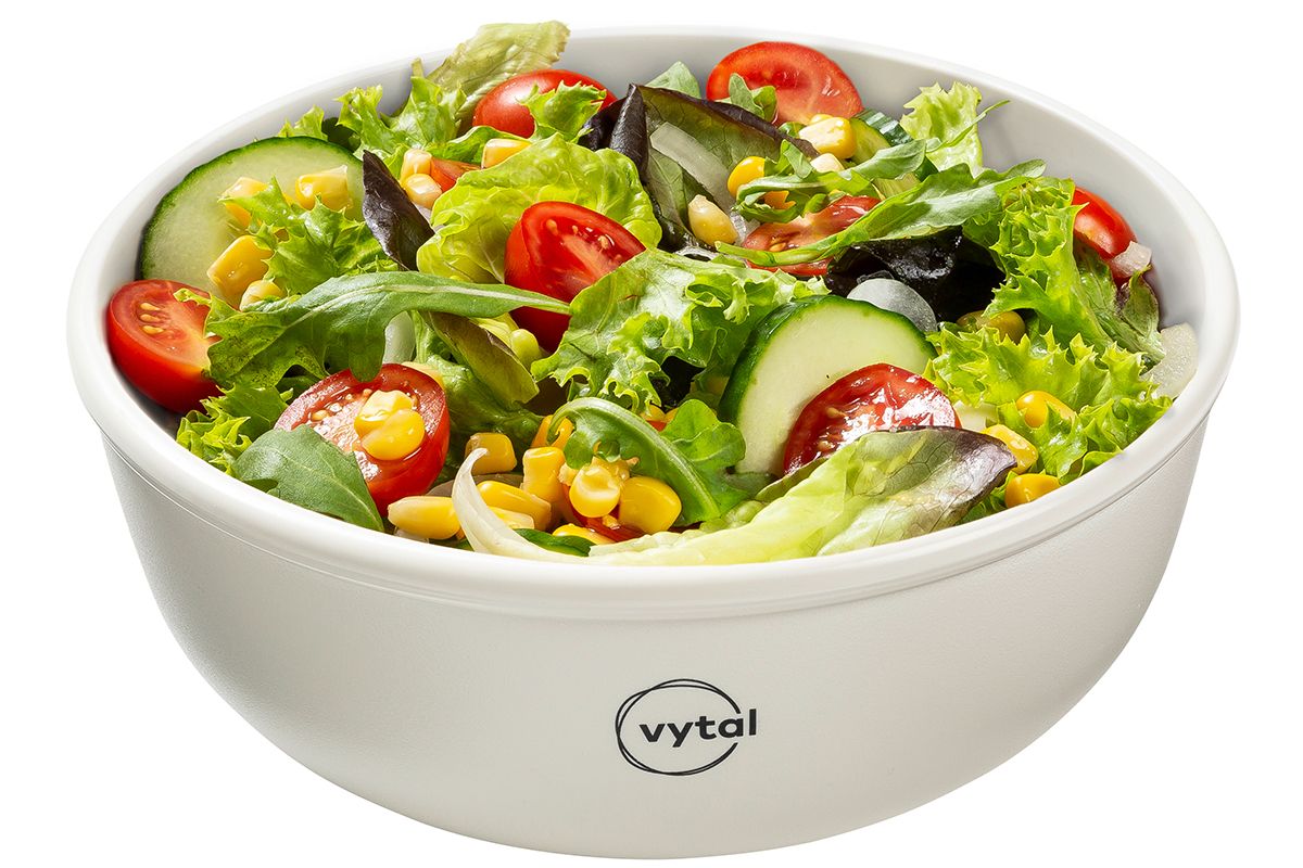 Fotografie - Salat in einer Dose
