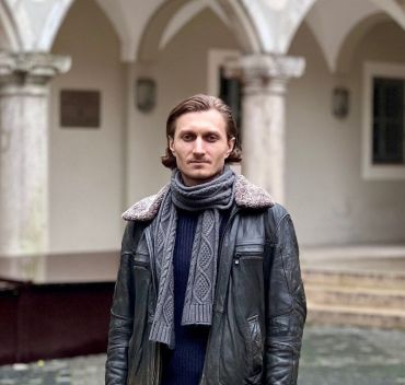 Die Fotografie zeigt Vitalii Shupliak