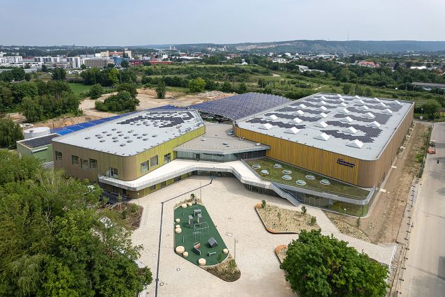 Aufnahme des Sportpark Ost