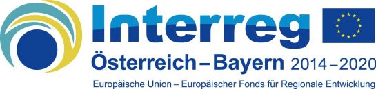 Logo - INTERREG Österreich – Bayern 2014-2020 © Europäische Komission, europäische Union oder Bundesinstitut für Bau-, Stadt- und Raumforschung (BBSR)