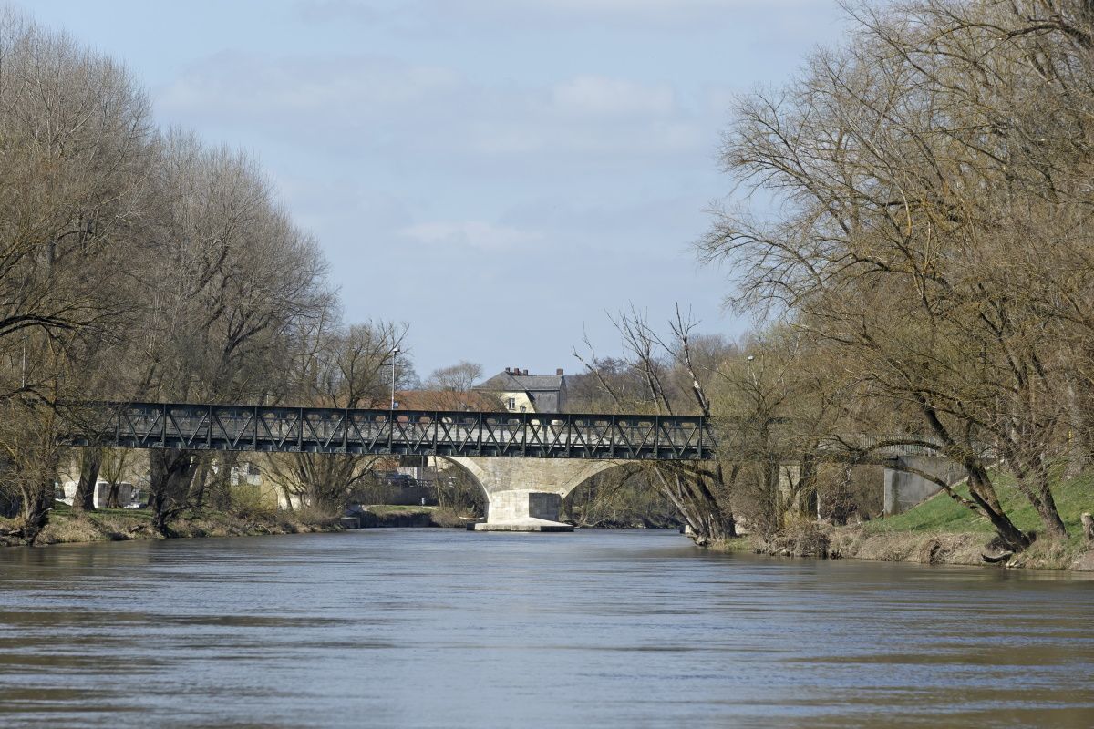 Fotografie - Fluss und Brücke