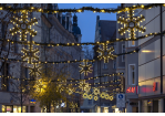 Fotografie: Weihnachtsbeleuchtung in der Königsstraße
