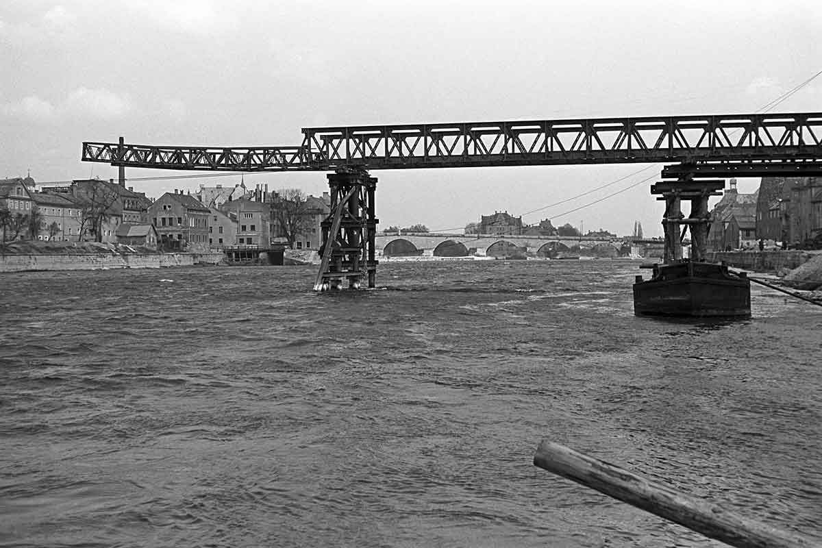 Rückblick - Eiserner Steg 1948 - 2