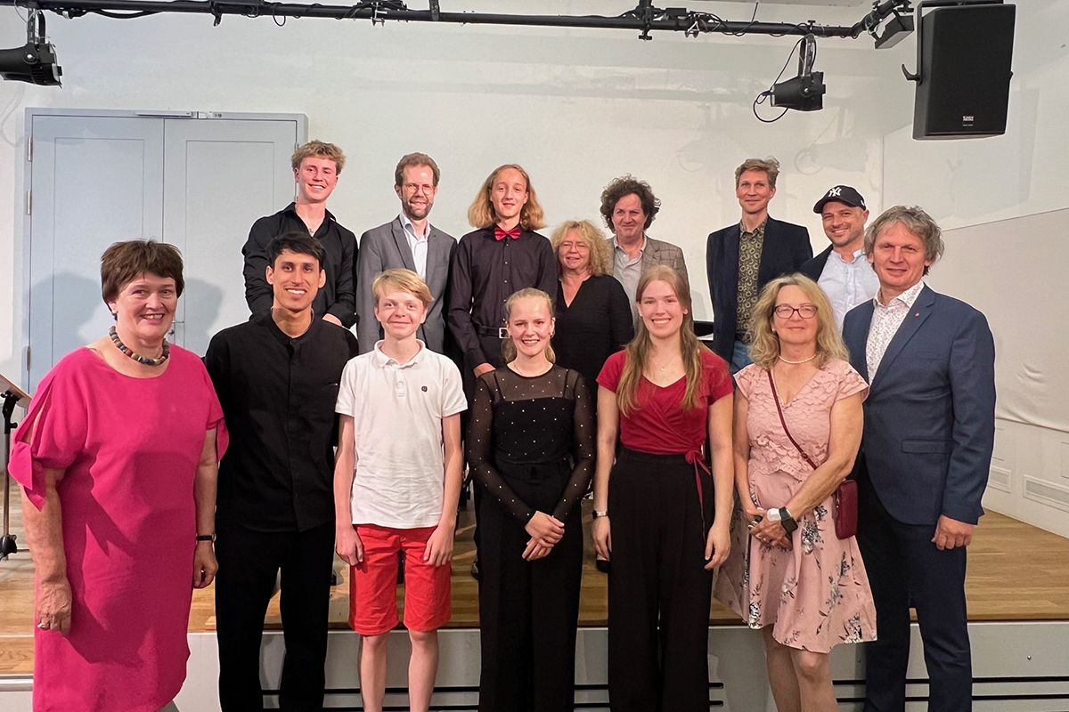 Fotografie -  Förderpreise der Hildegard-Schmalz-Musikstiftung - Gruppenfoto