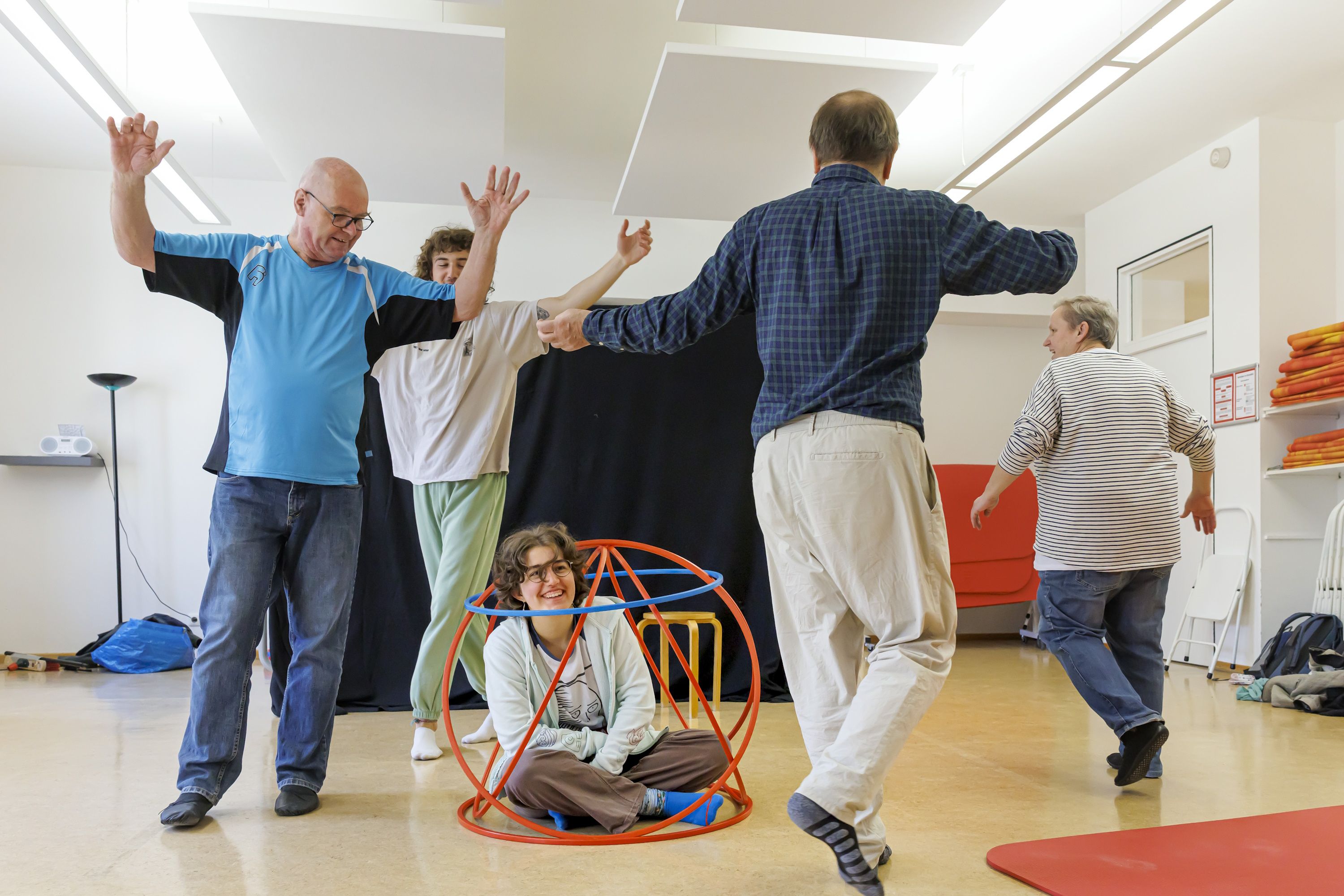 Fotografie – Teilnehmende bei der Acting Academy