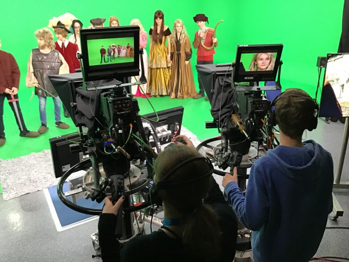 (C) M. Hof JMT Kameraarbeit Green-Screen