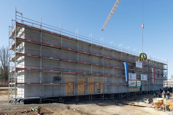 Fotografie: Außenansicht Energiezentrale 