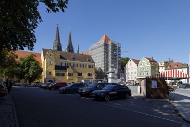 Fotografie: Blick auf den Alten Kornmarkt