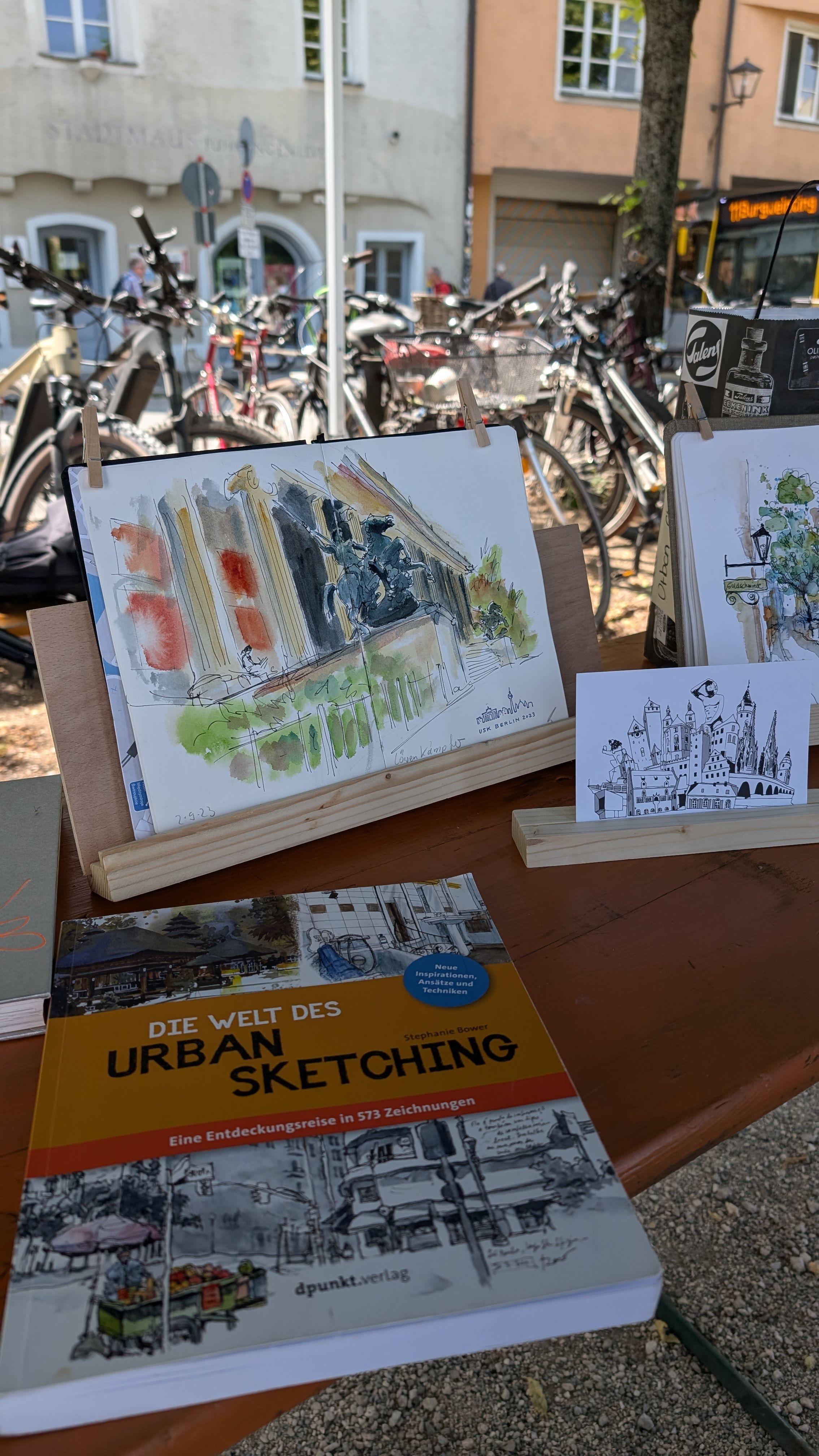 Welterbetag 2025 - Urban Sketchers in Aktion