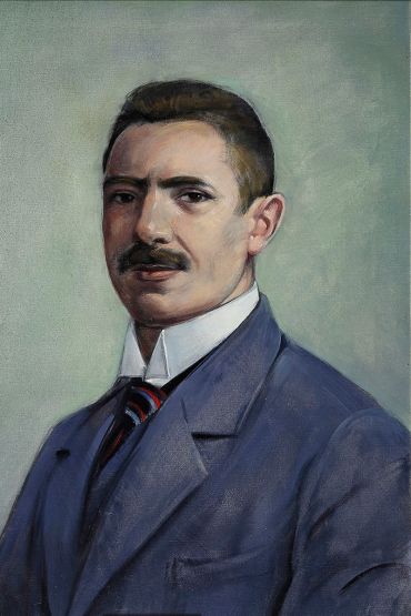 Portait des ehemaligen Oberbürgermeisters Josef Bleyer