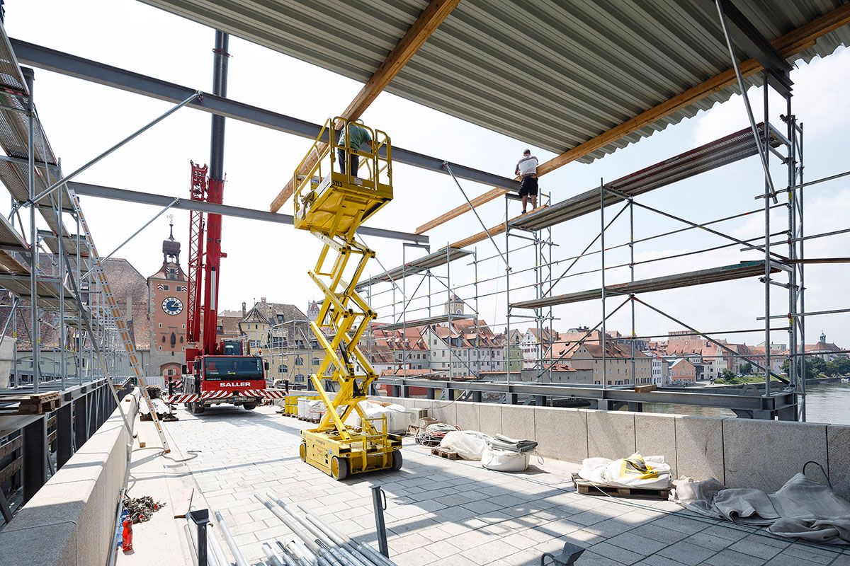 Steinerne Brücke - Impressionen - Baustelle 2016 - 3