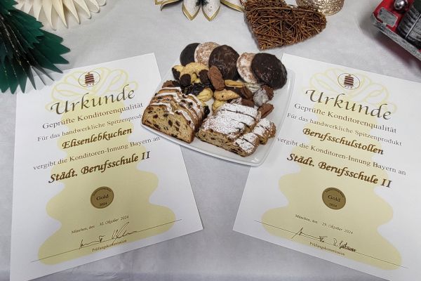 Lebkuchen- und Stollenprämierung Dezember 2024