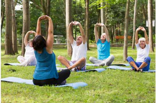 Sport im Park