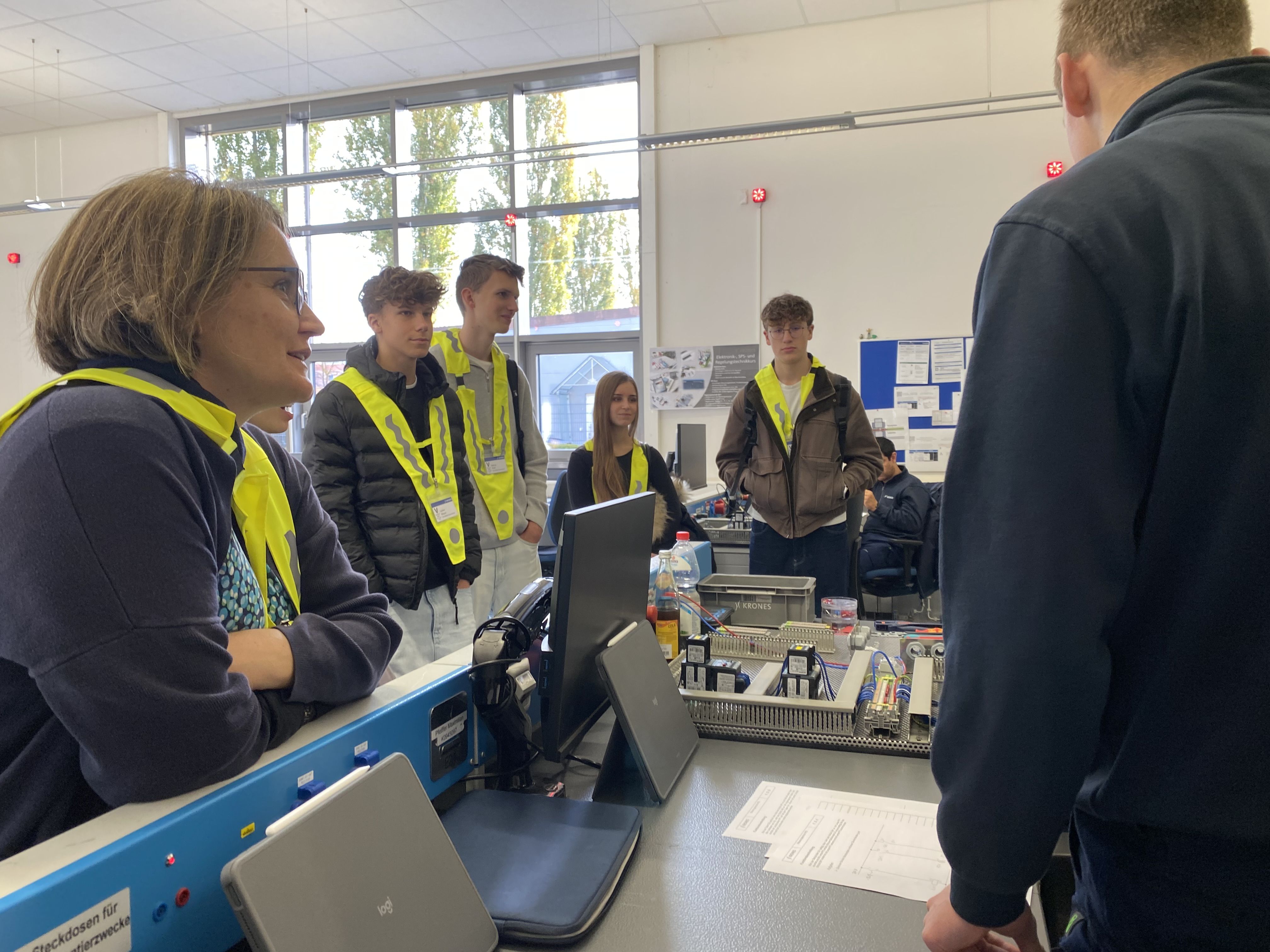 in der Ausbildungswerkstatt