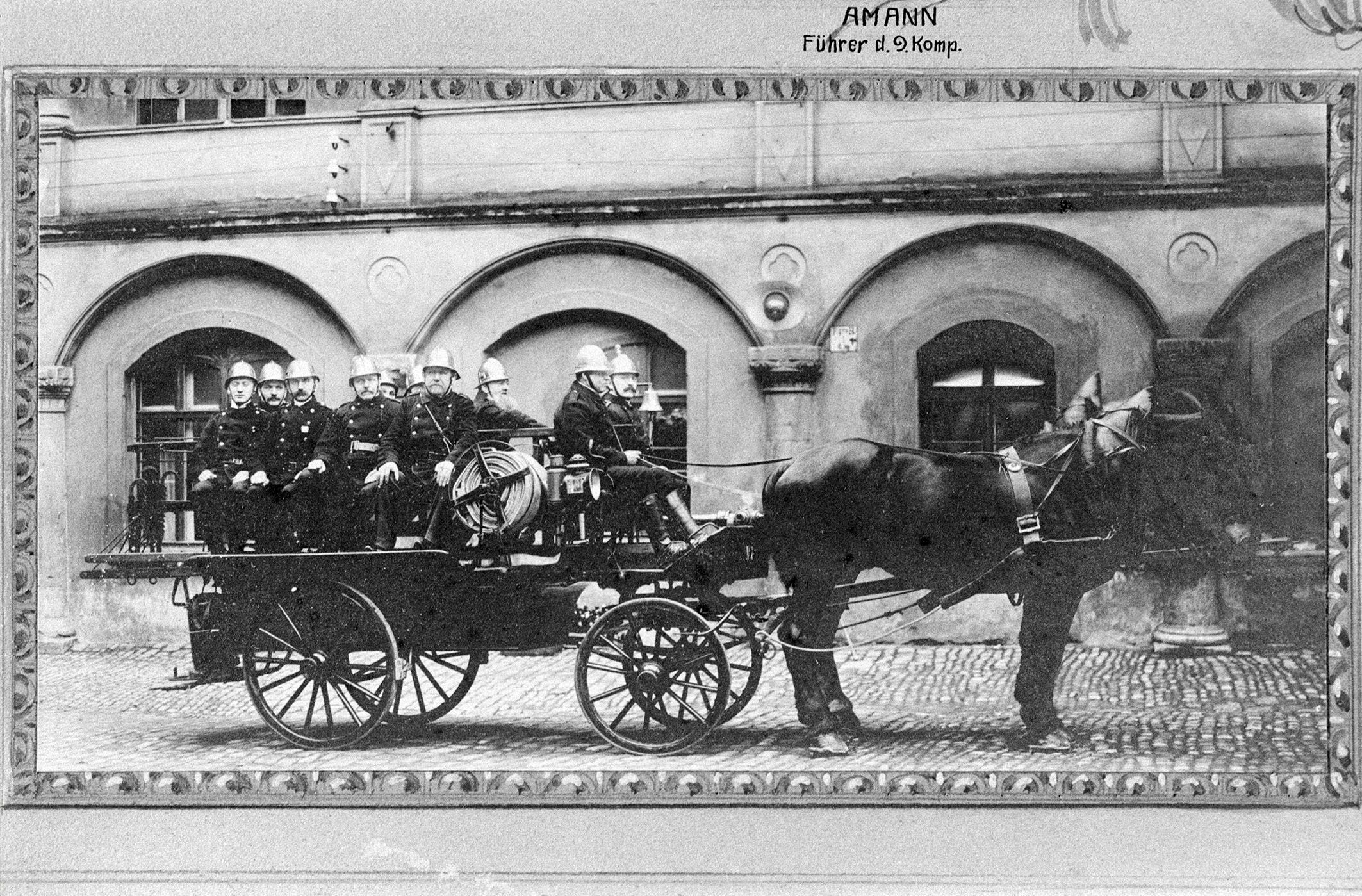 Immer einsatzbereit - Kutsche 1885