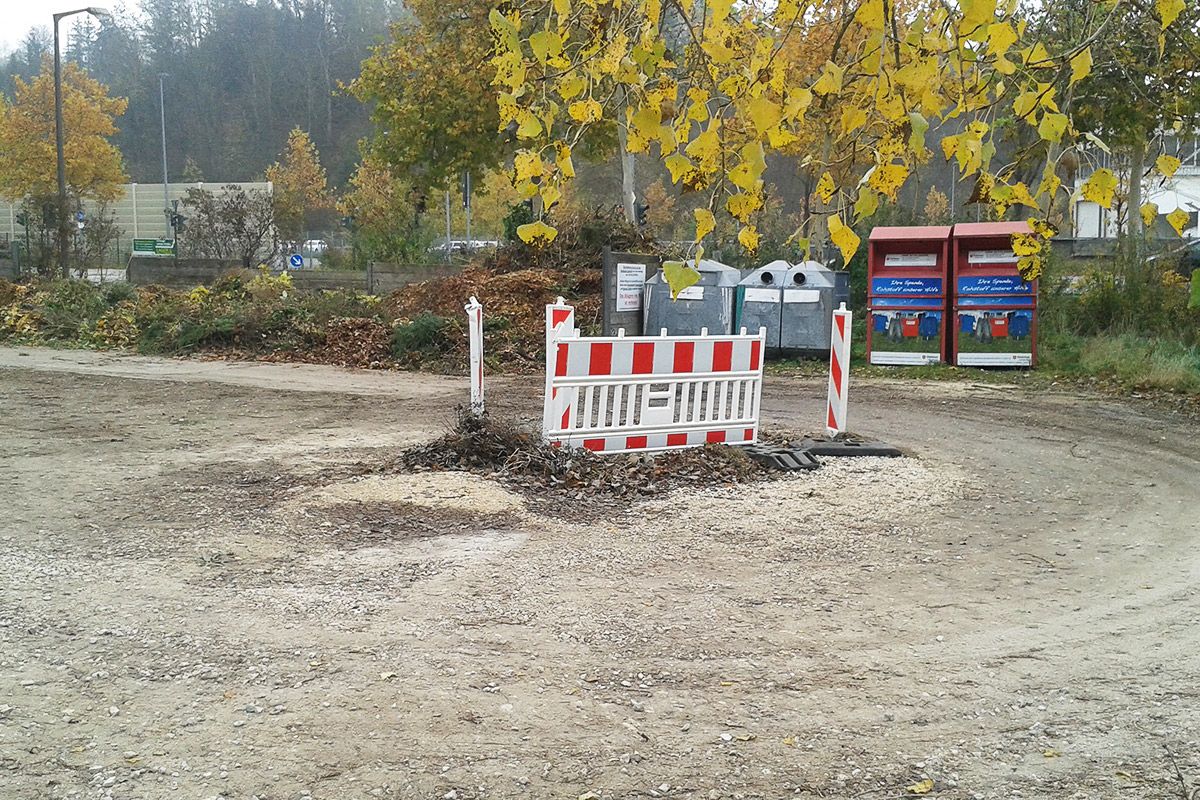 Glashüttenstraße - Grüngutsammelstelle