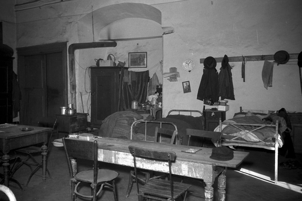 Die Wohnsituation in Regensburg war nach heutigen Maßstäben teilweise noch sehr schlecht 