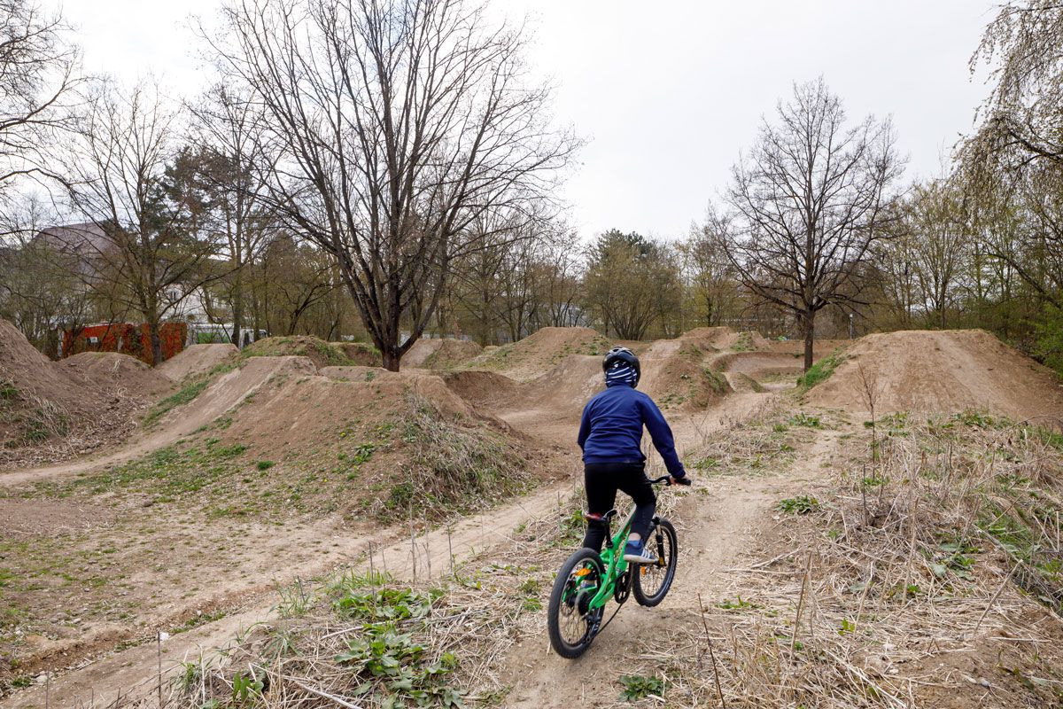 Fotografie: Dirt-Park im Brixen-Park