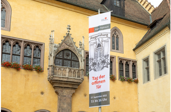 Fotografie: Blick auf das Alte Rathaus