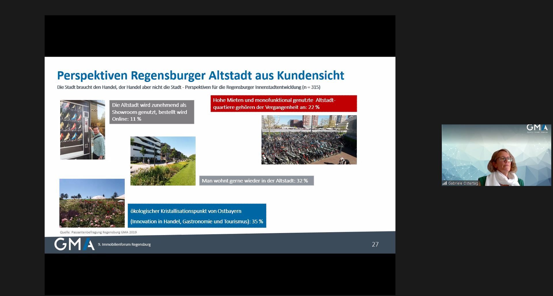 Screenshot Online Veranstaltung Immobilienforum Altstadt