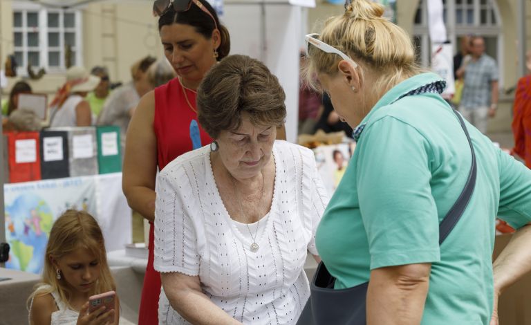 Ehrenamtsmesse am Stand vom Freundeskreis Odessa-Haus Regensburg e.V.