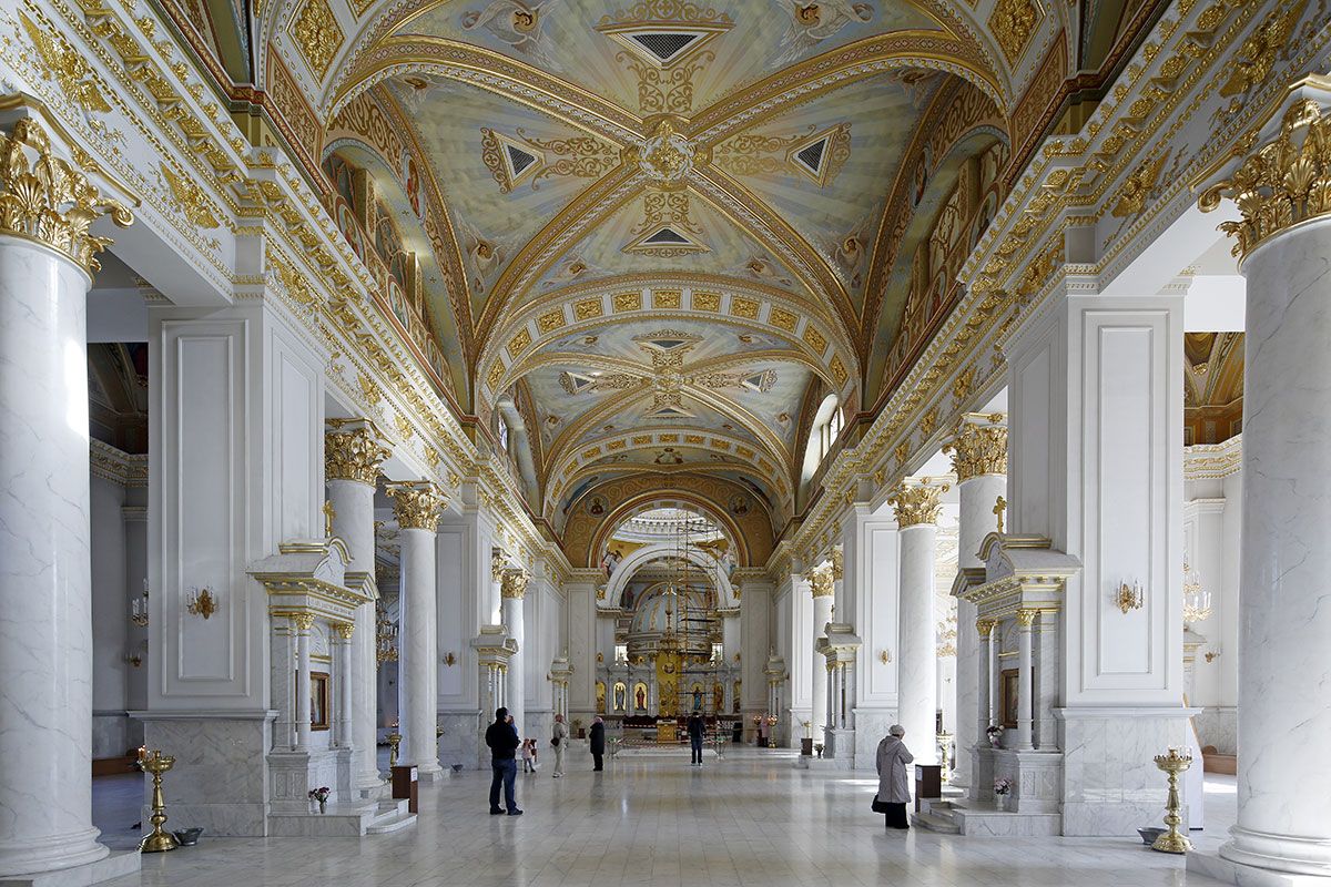Odessa - Verklärungskathedrale Innenansicht