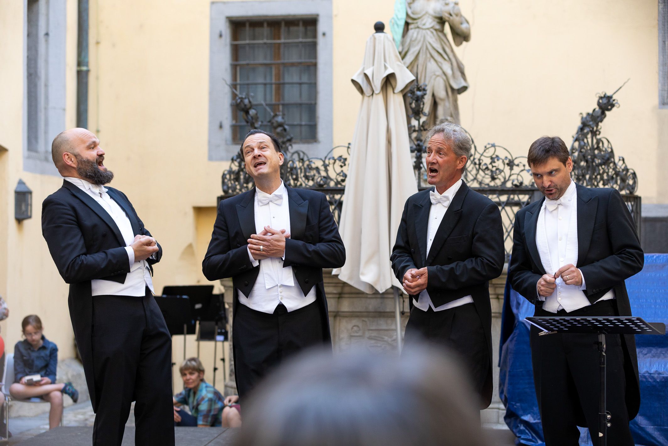 Fotografie: Kammerkonzert im Justitiahof des Alten Rathauses