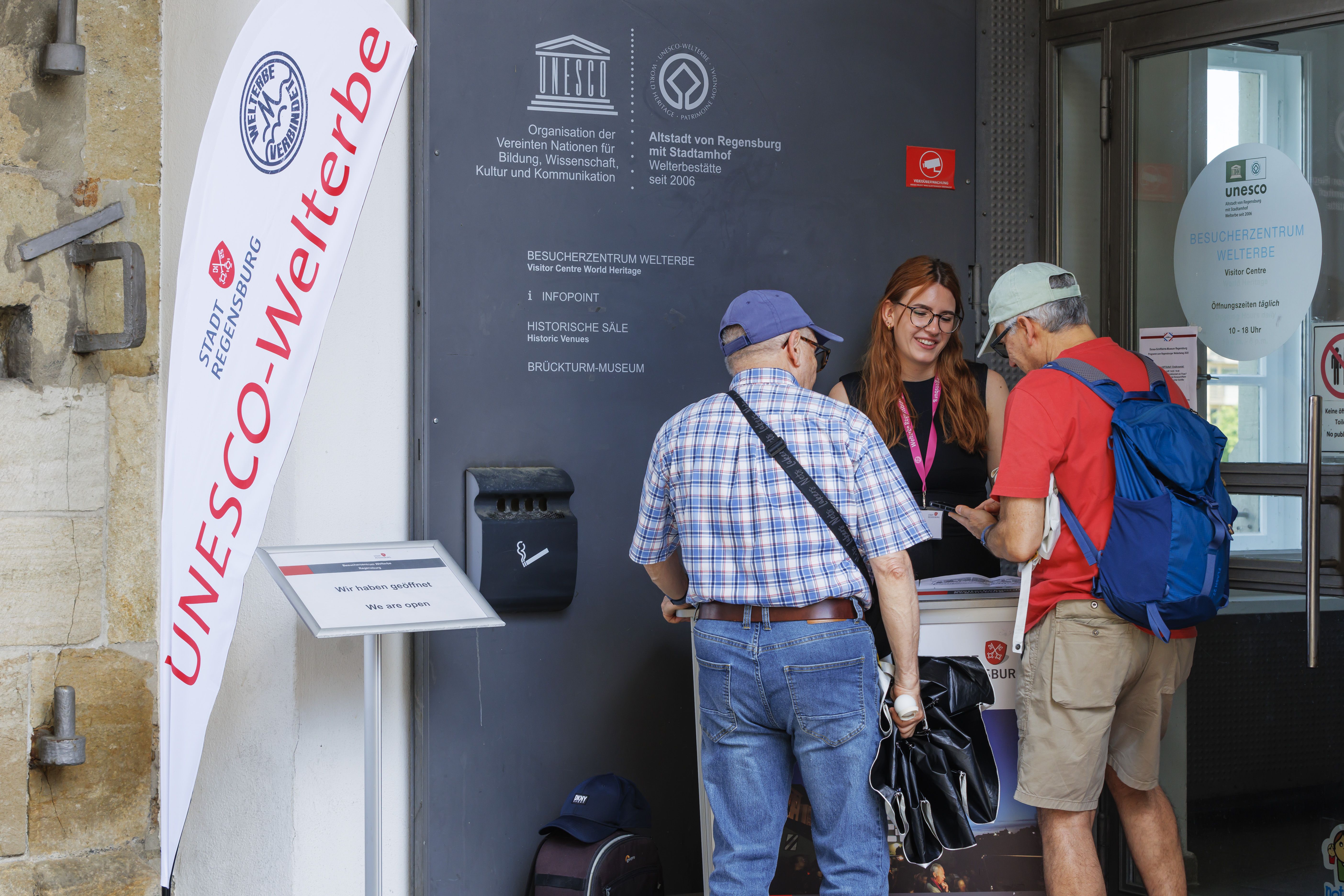 Welterbetag 2025 - Infocounter Brückturm