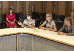 Fotografie – Kinderbeiräte im Gespräch  (C) Bilddokumentation Stadt Regensburg