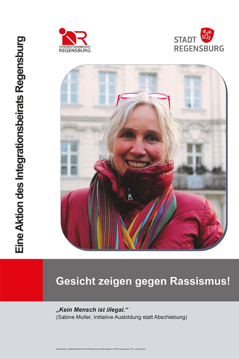 Integrationsbeirat - Gesicht zeigen gegen Rassismus - Muller, Sabine