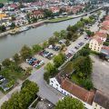 Fotografie - Luftbild - Blick über den Parkplatz